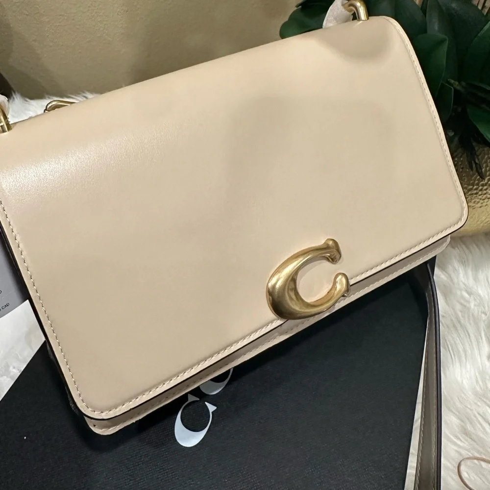 New coach Bandit Leather Shoulder Bag